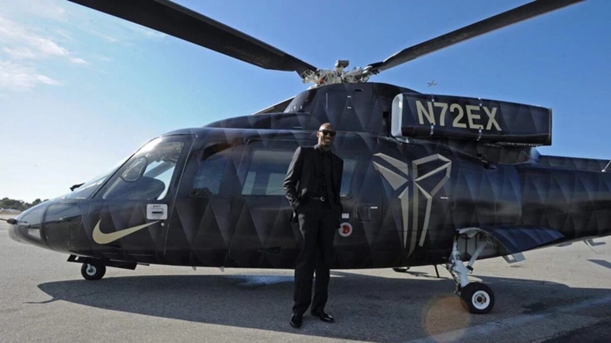 Así era el helicóptero en el que viajaba Kobe Bryant