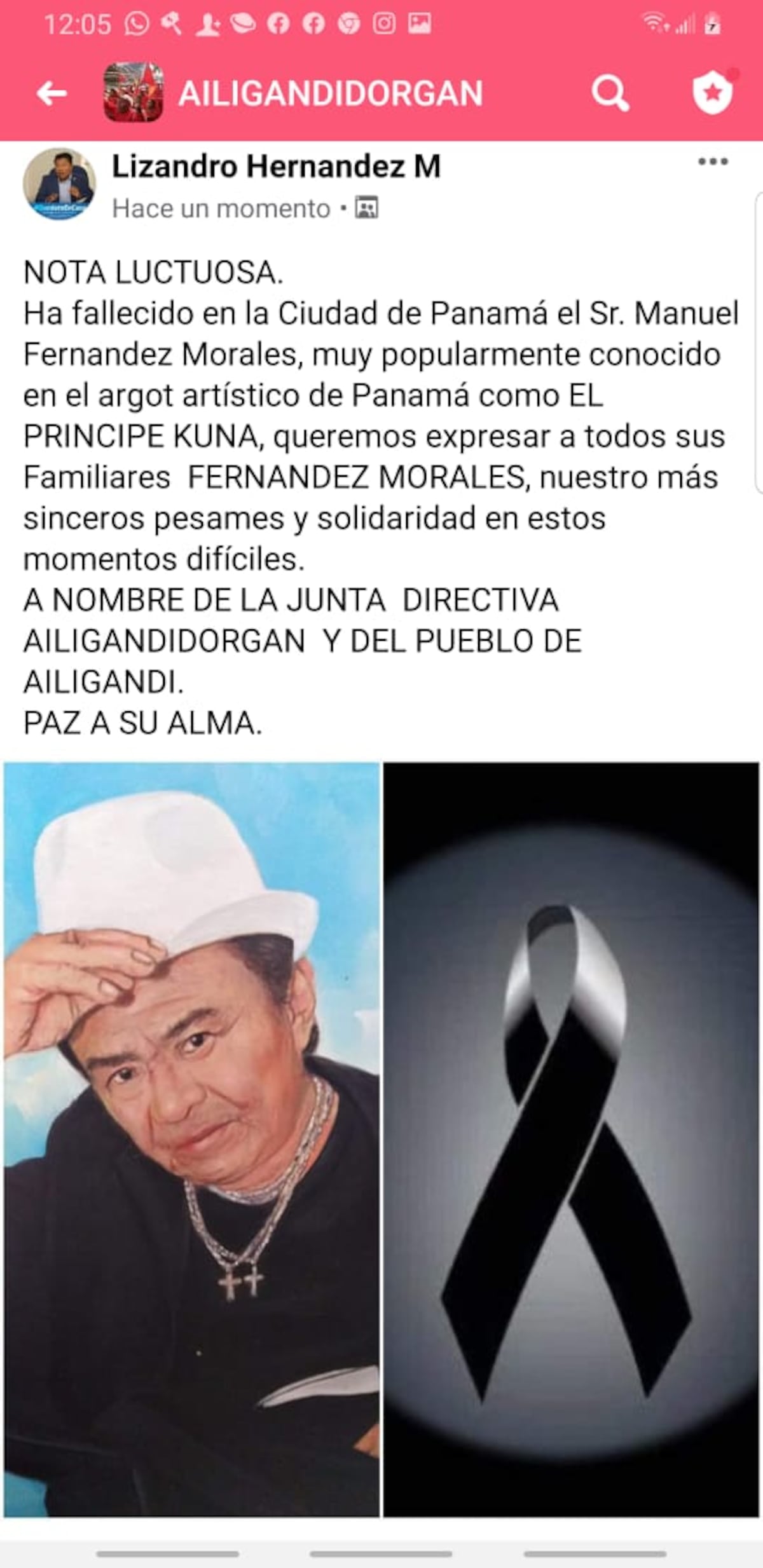 Tragedia. Muere artista panameño. Se cayó en el baño. Lo encontraron dos días después