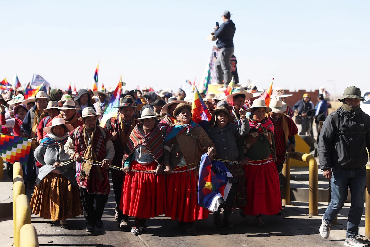 Evo Morales anuncia movilización sobre La Paz