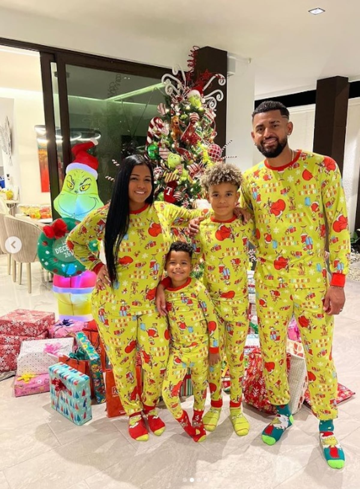 Navidad en pijama, una tendencia que siguen los famosos +Fotos 