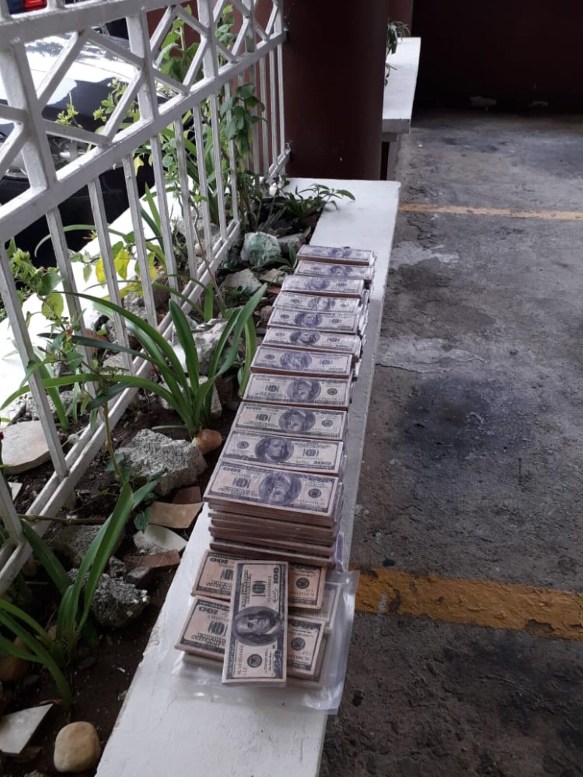 Puros billetes de $100. Descubren montón de dinero falso en Pueblo Nuevo cerca de la basura