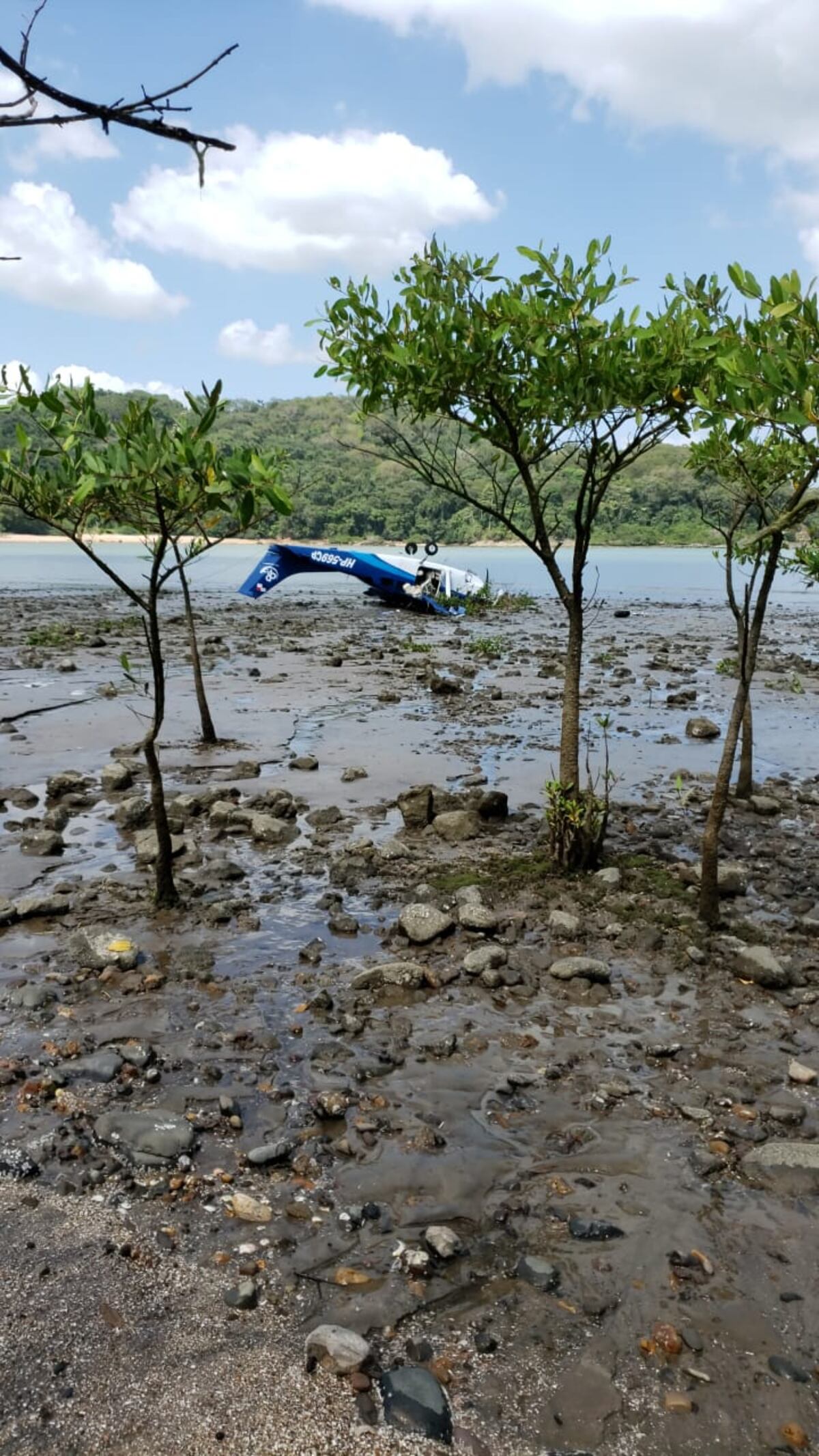 Última hora. Cae avioneta cerca de Veracruz. Fotos 