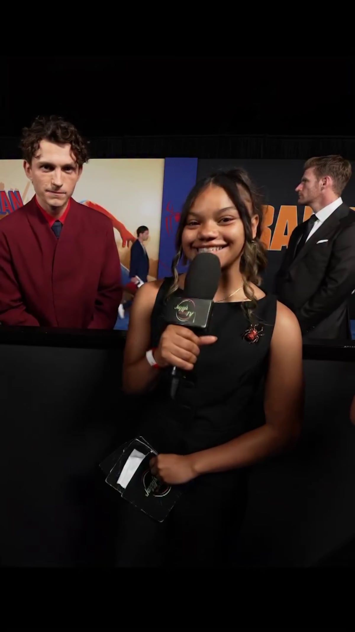 Tom Holland sorprende a Jazzy al recordar la entrevista que marcó sus inicios en un reencuentro de película + VÍDEO