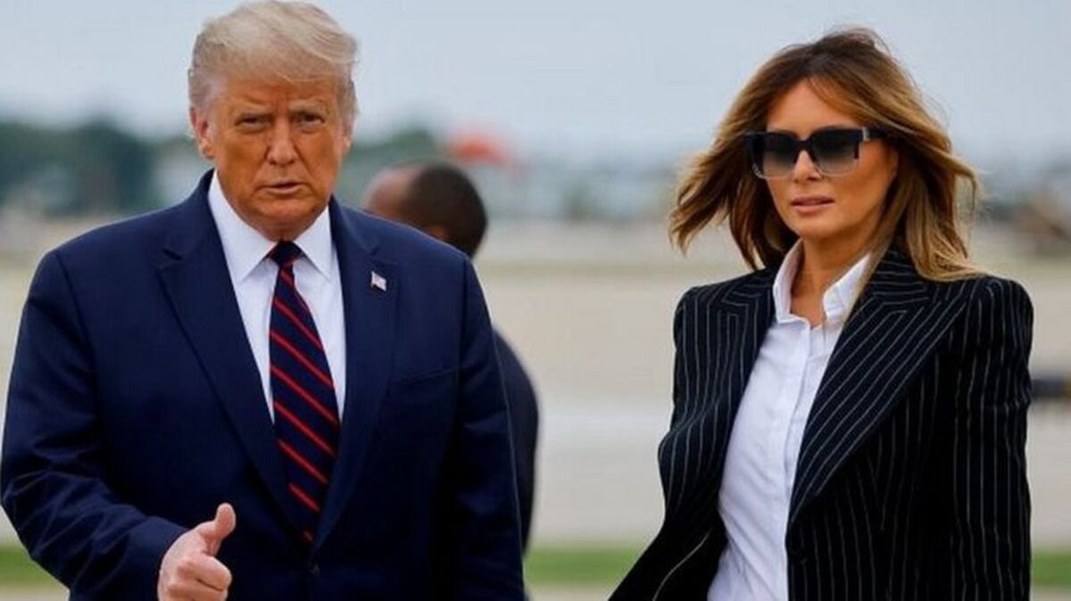 Donald y Melania Trump se vacunaron en secreto antes de dejar la Casa Blanca