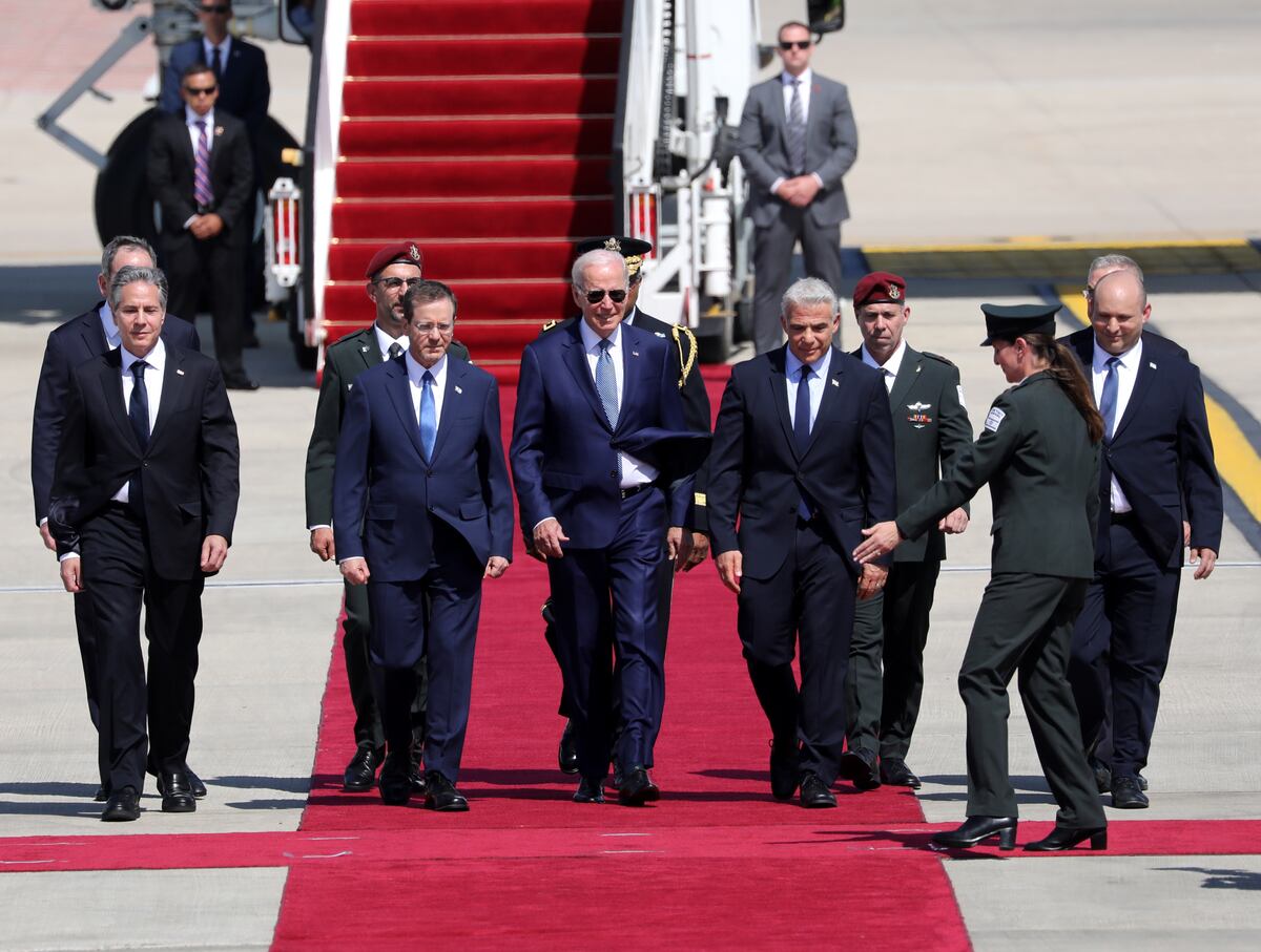 Presidente Biden inicia su gira por Israel