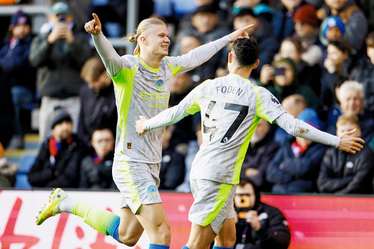 El City sufre pero gana con Haaland y asalta la cima de la Premier League