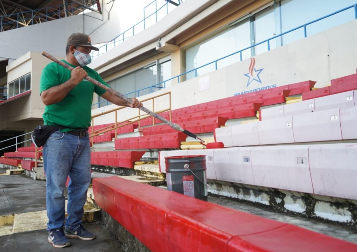 El Rommel Fernández se prepara el inicio de la Eliminatoria