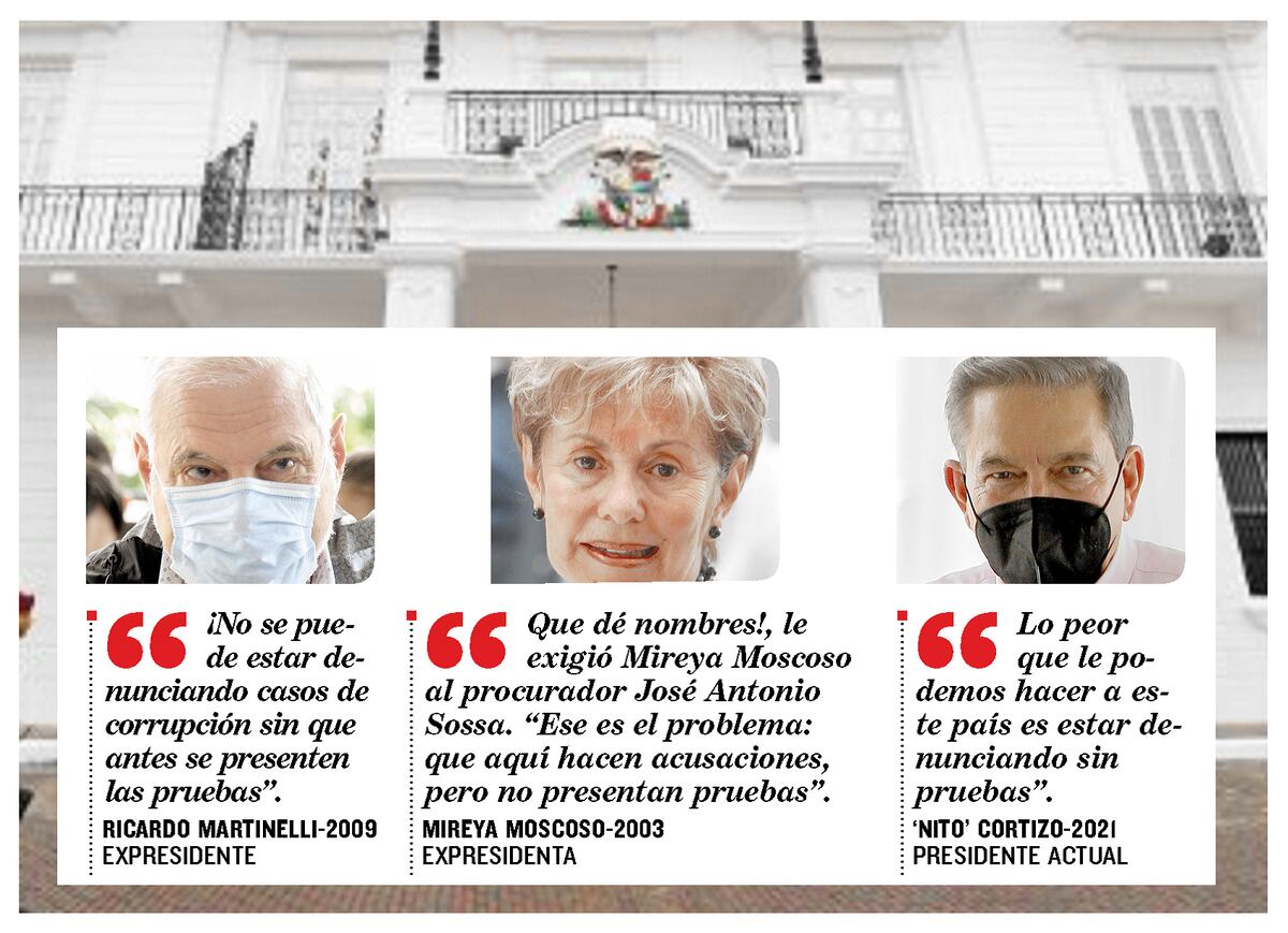 ¿Cortados con la misma tijera? Todos los presidentes prometen combatir la corrupción, pero cuando llegan al poder  aparecen las excusas