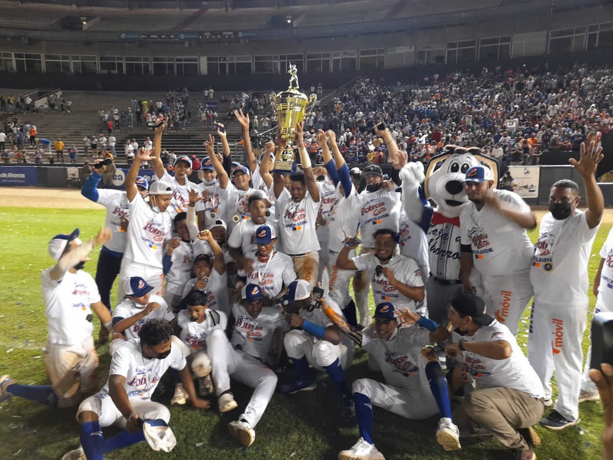 ‘Potros’ del Este son los nuevos campeones del béisbol Juvenil