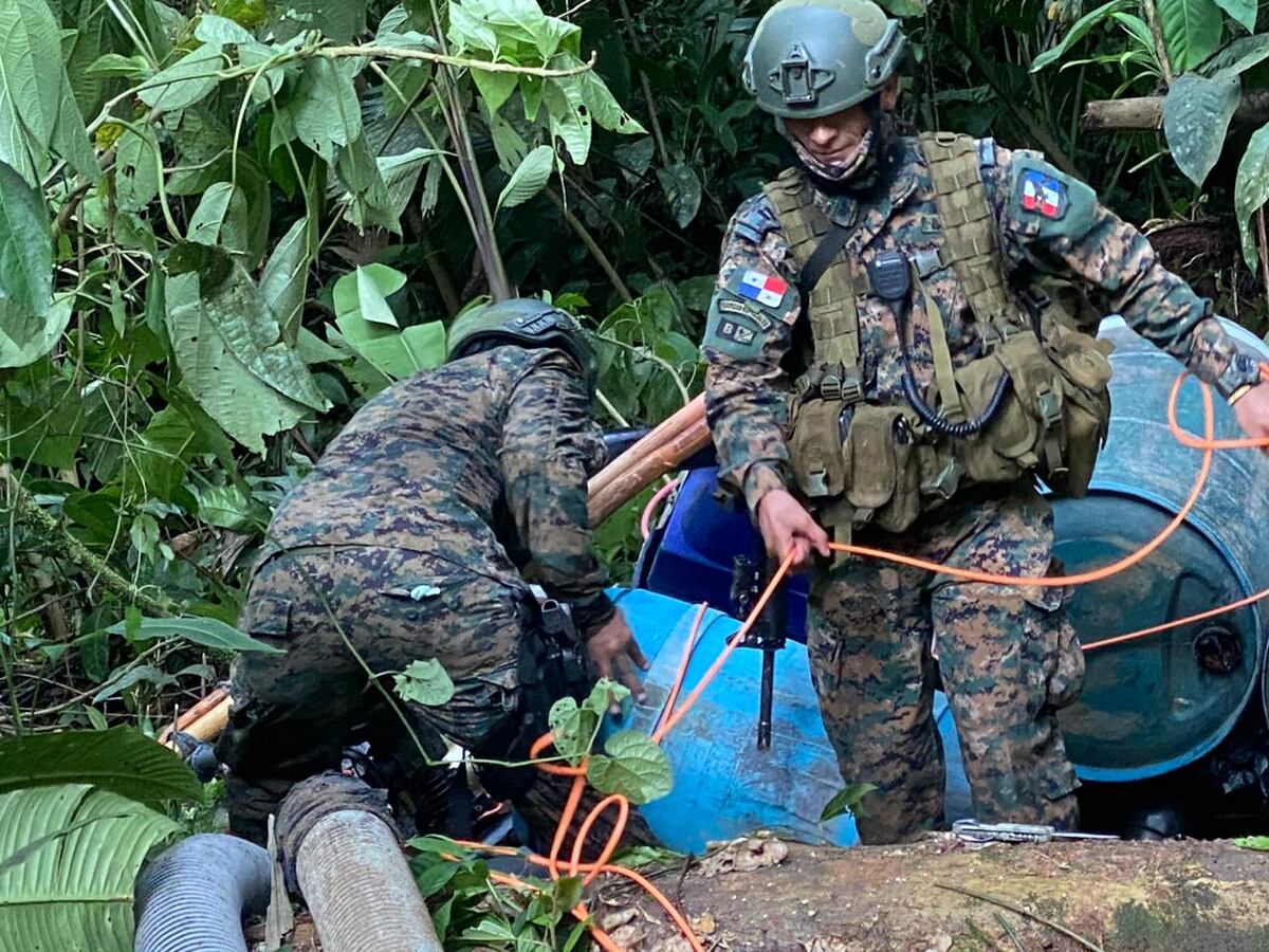 Colombianos son aprehendidos por el Senafront extrayendo oro en Guna Yala 