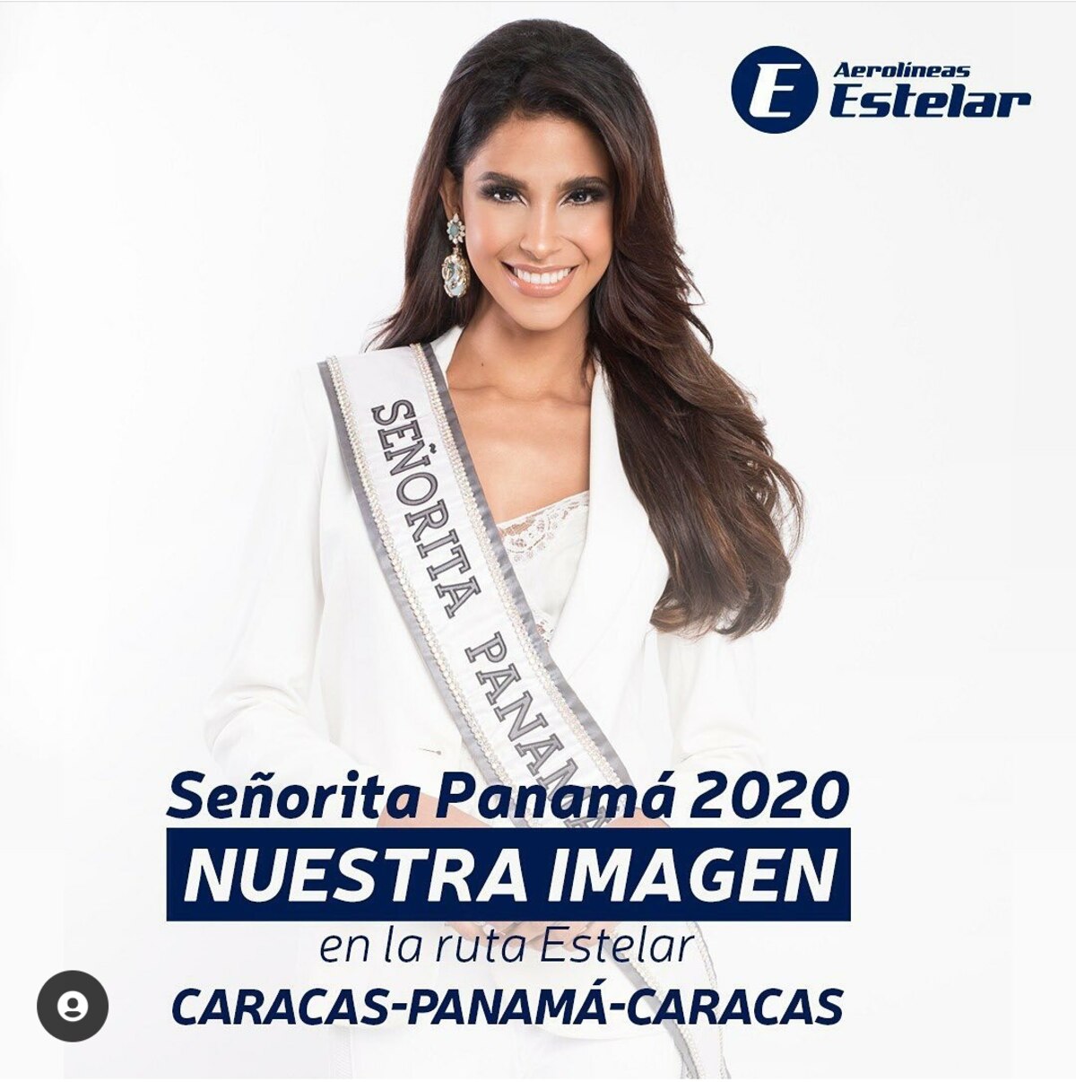 La Señorita Panamá es la imagen de aerolínea venezolana 
