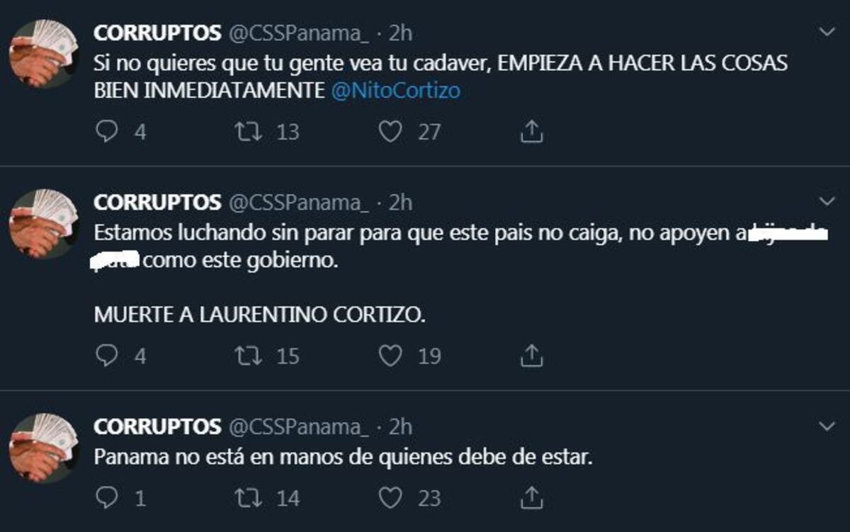 Investigan amenaza de muerte al presidente de Panamá. Así reacciona Nito Cortizo 