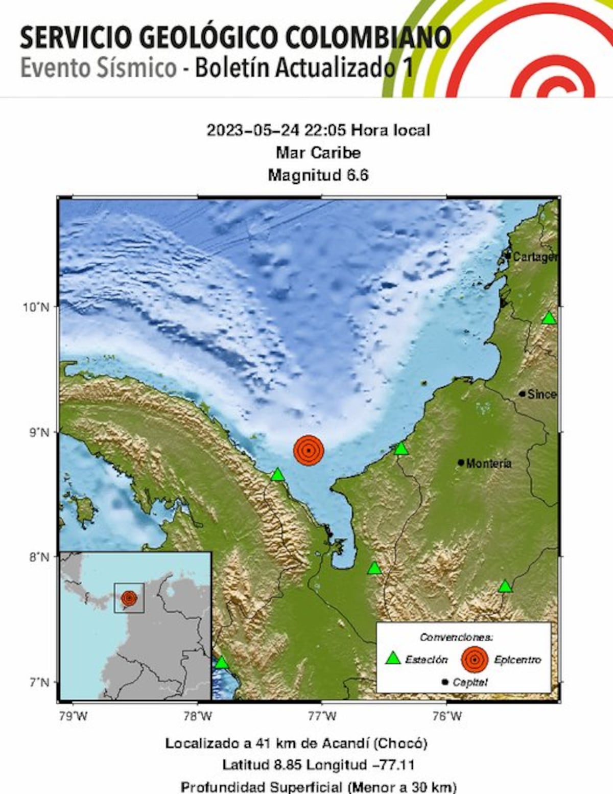 Temblor. Un fuerte sismo estremeció Panamá. Llaman a la calma. Video