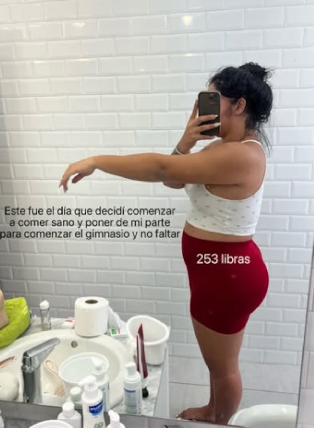 Cuenta su renacer. Después de la cabanga, Miah Catalina cambió lágrimas por amor propio y adelgazó 54 libras +Fotos y Video
