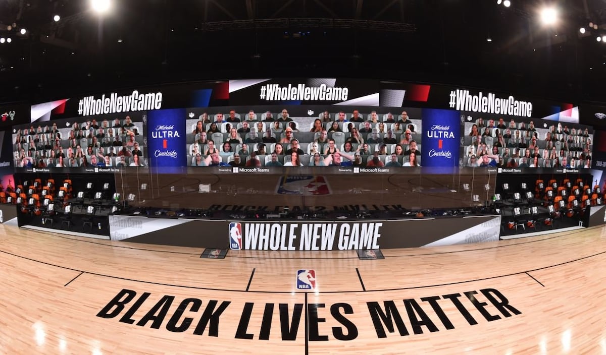 NBA y Microsoft llevarán fanáticos a las canchas dentro de ‘la Burbuja'