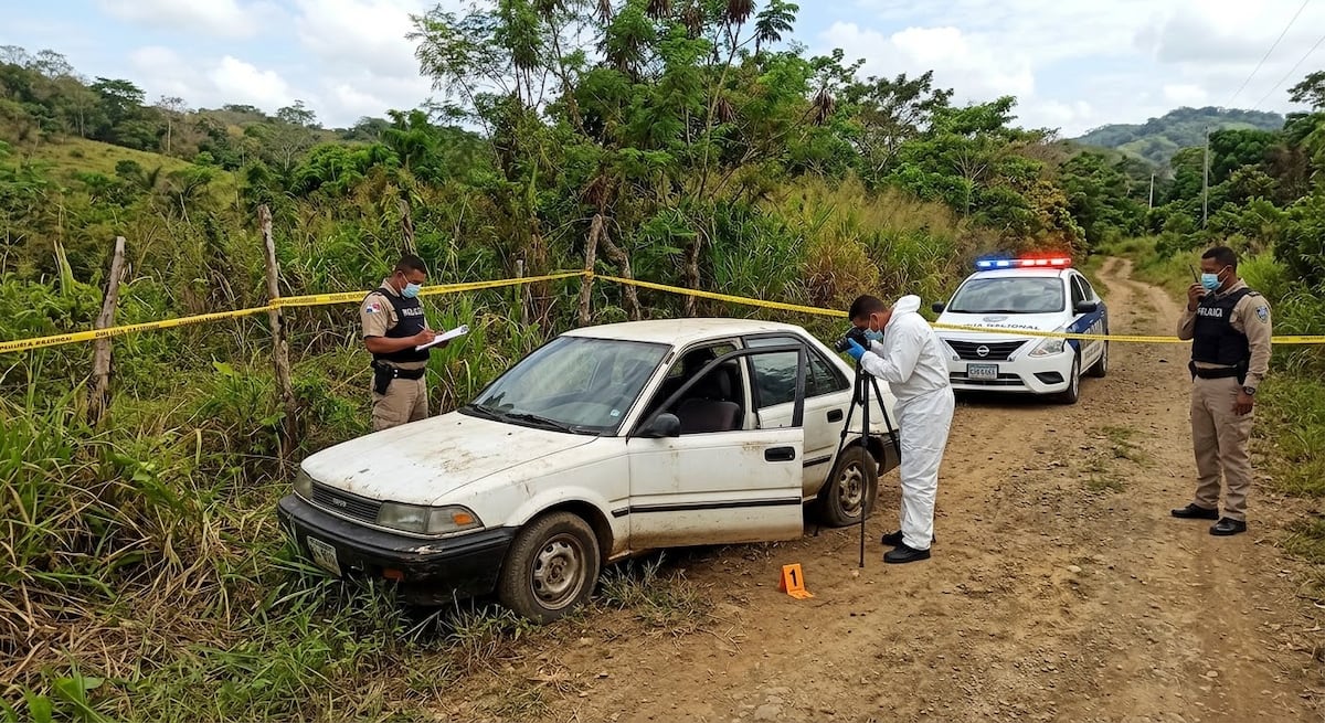 Misterio en El Rincón, Río Hato: encuentran vehículo abandonado con un hombre extranjero asesinado dentro