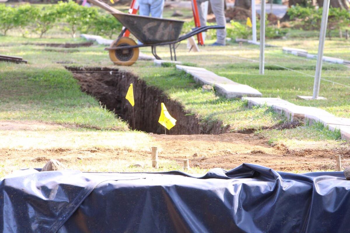 Este 8 de junio retomarán los trabajos de exhumación en el Jardín de Paz