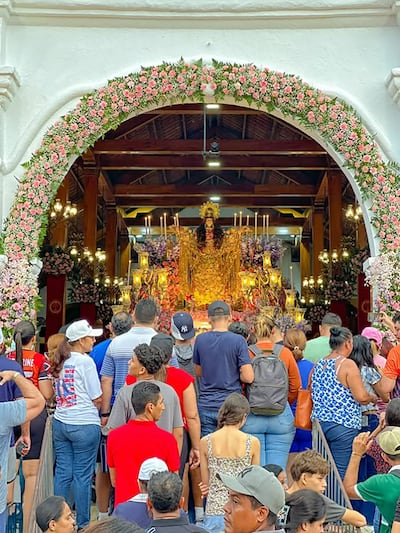 Las Tablas se alista para honrar hoy a su patrona, Santa Librada: misa y procesión reunirán a miles