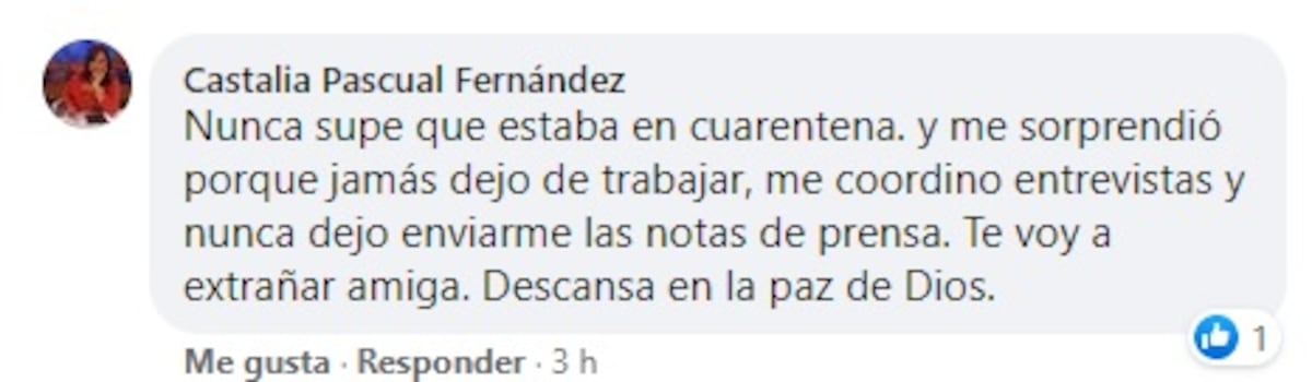 Lamentable. Muere periodista víctima de covid-19. Las reacciones no se han hecho esperar