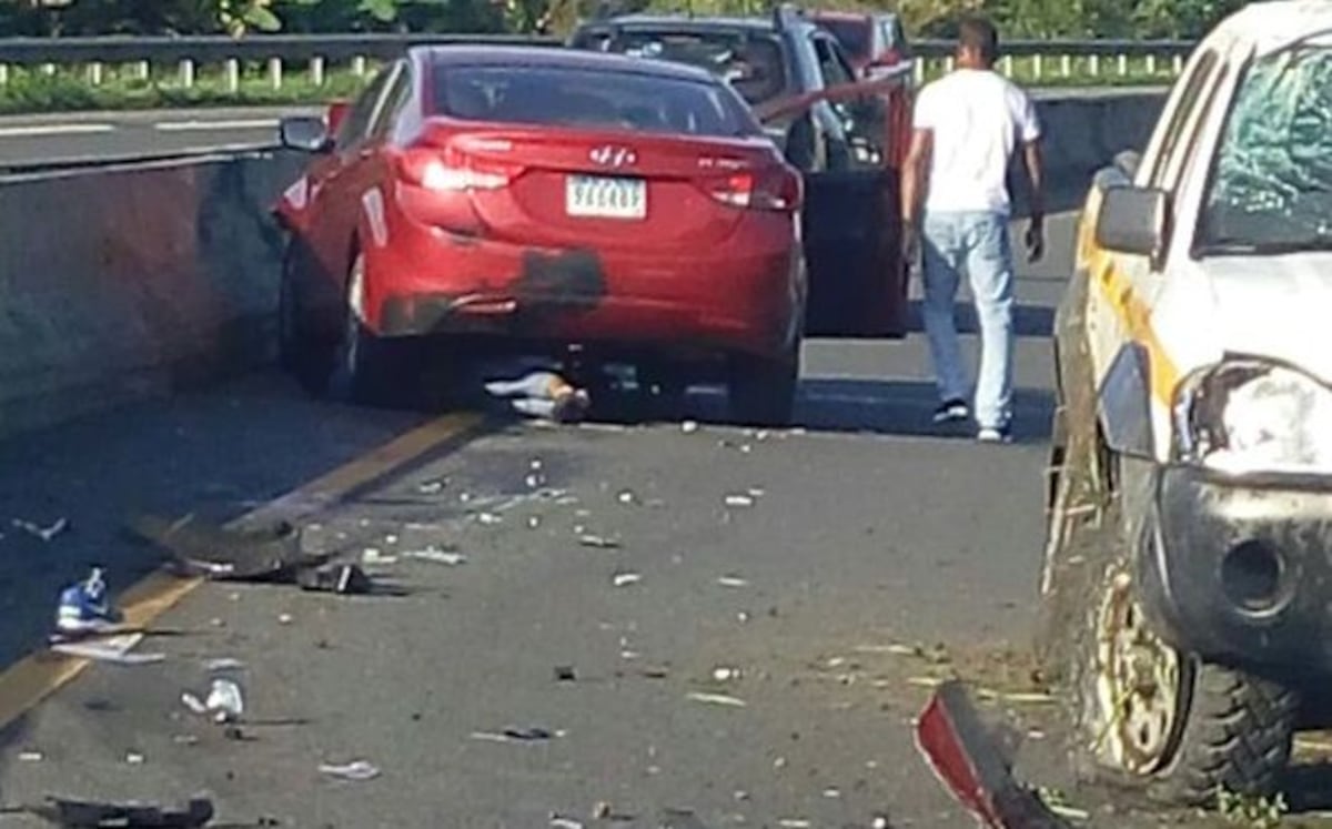 En la triple colisión murió un joven que laboraba en el Meduca 