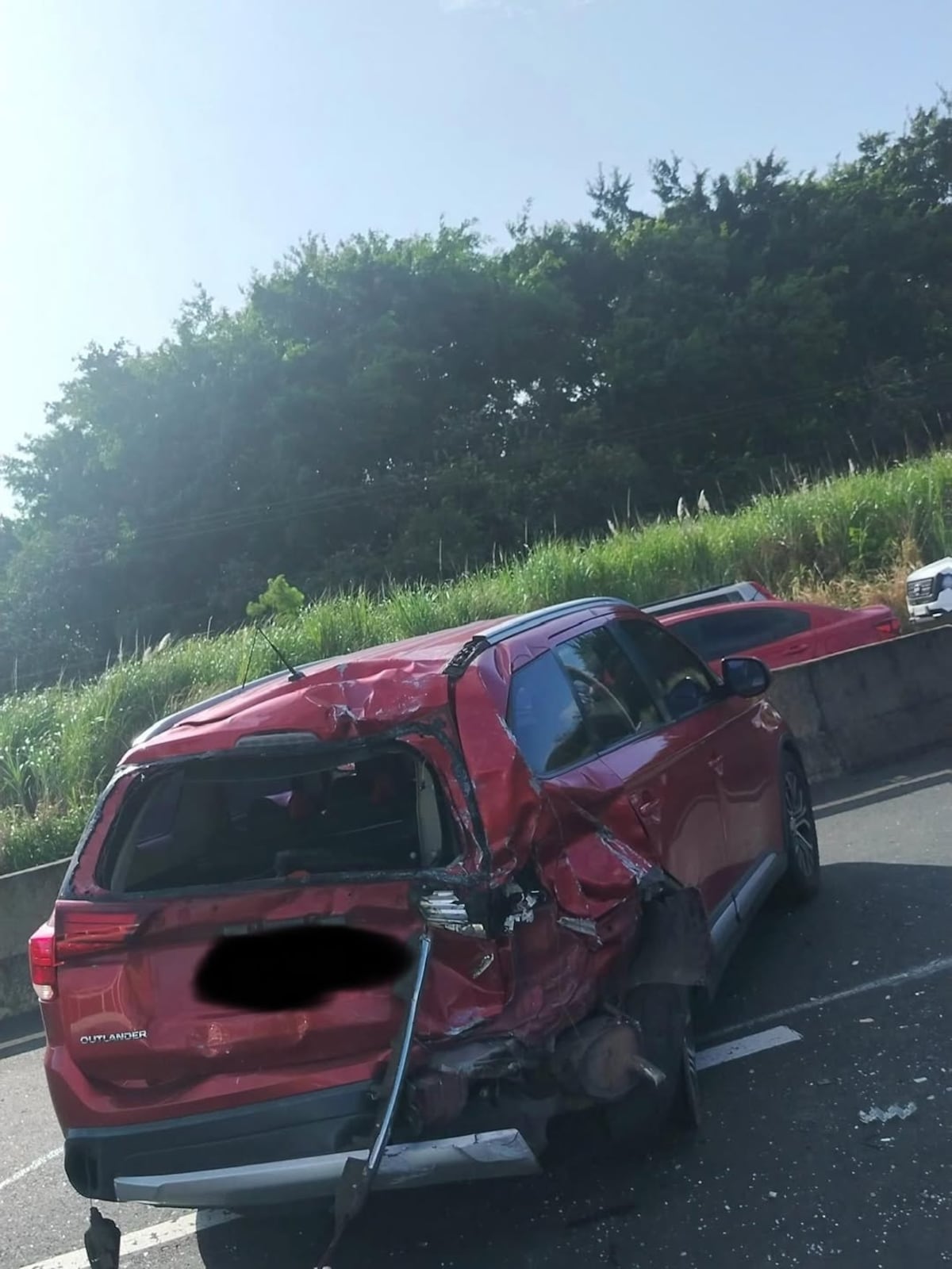 Caos en la autopista Arraiján–La Chorrera: accidente múltiple deja a conductor herido