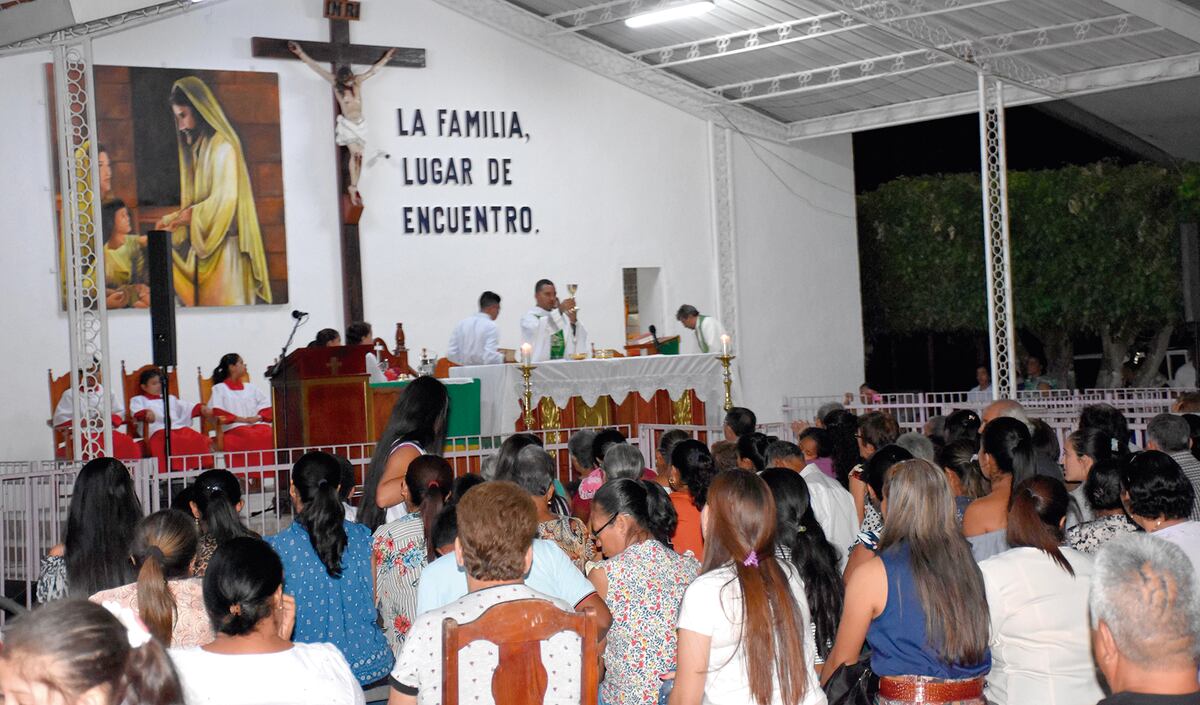 Iglesia San Miguel Arcángel de Atalaya está preparada para atender a los peregrinos que llegan a pagar las mandas 