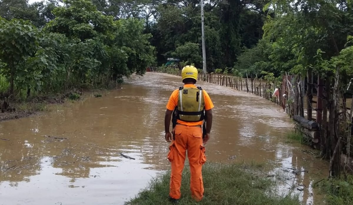 Lluvias intensas en Los Santos y Veraguas dejan suelos saturados y viviendas afectadas