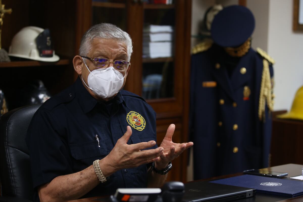 Ambicioso. La meta del coronel Abdiel Solís, nuevo director de los Bomberos