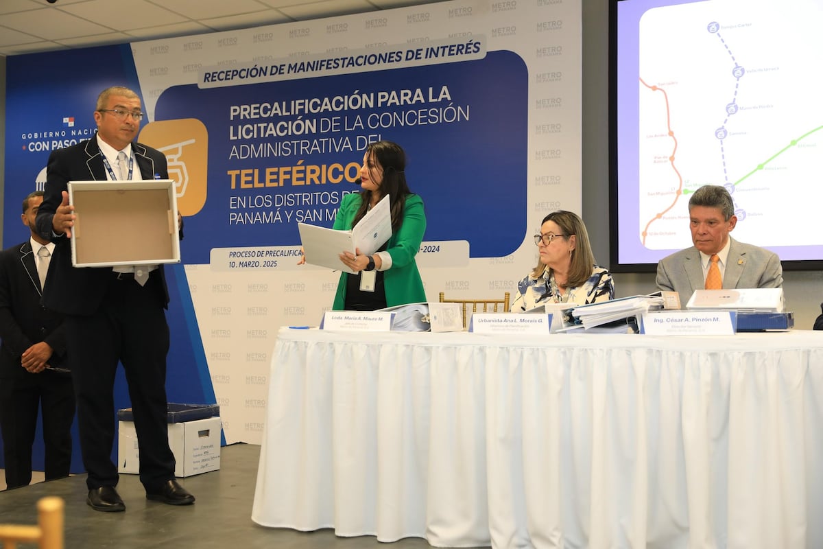 Dos consorcios interesados en el teleférico que conectará Panamá y San Miguelito