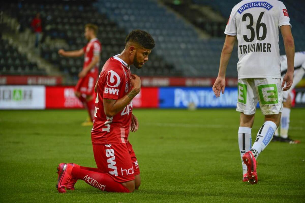 Andrés Andrades sigue viendo minutos con el LASK