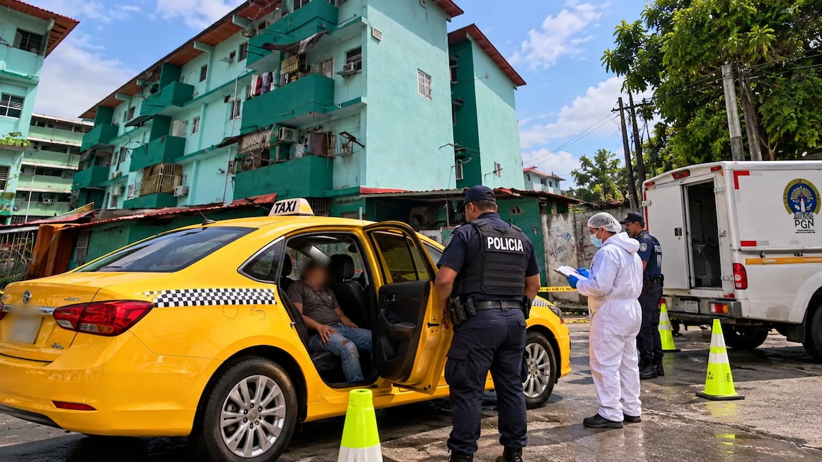 TREMENDO SUSTO. Lo montaron en un taxi en Curundú, pero el pasajero ya estaba muerto