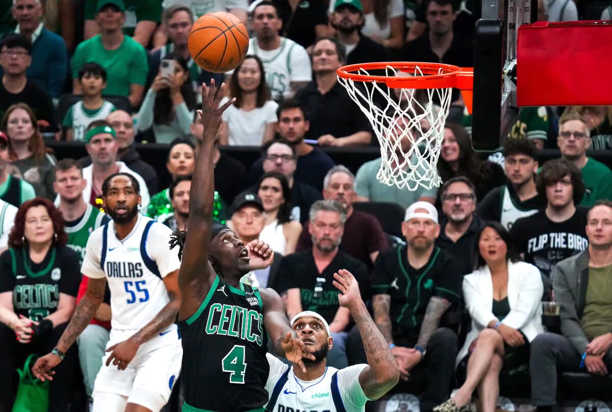 Los Boston Celtics están a dos victorias del campeonato