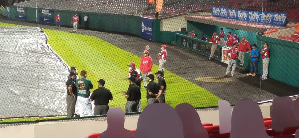 La lluvia se ensaña contra la final del Campeonato Nacional de Béisbol Mayor