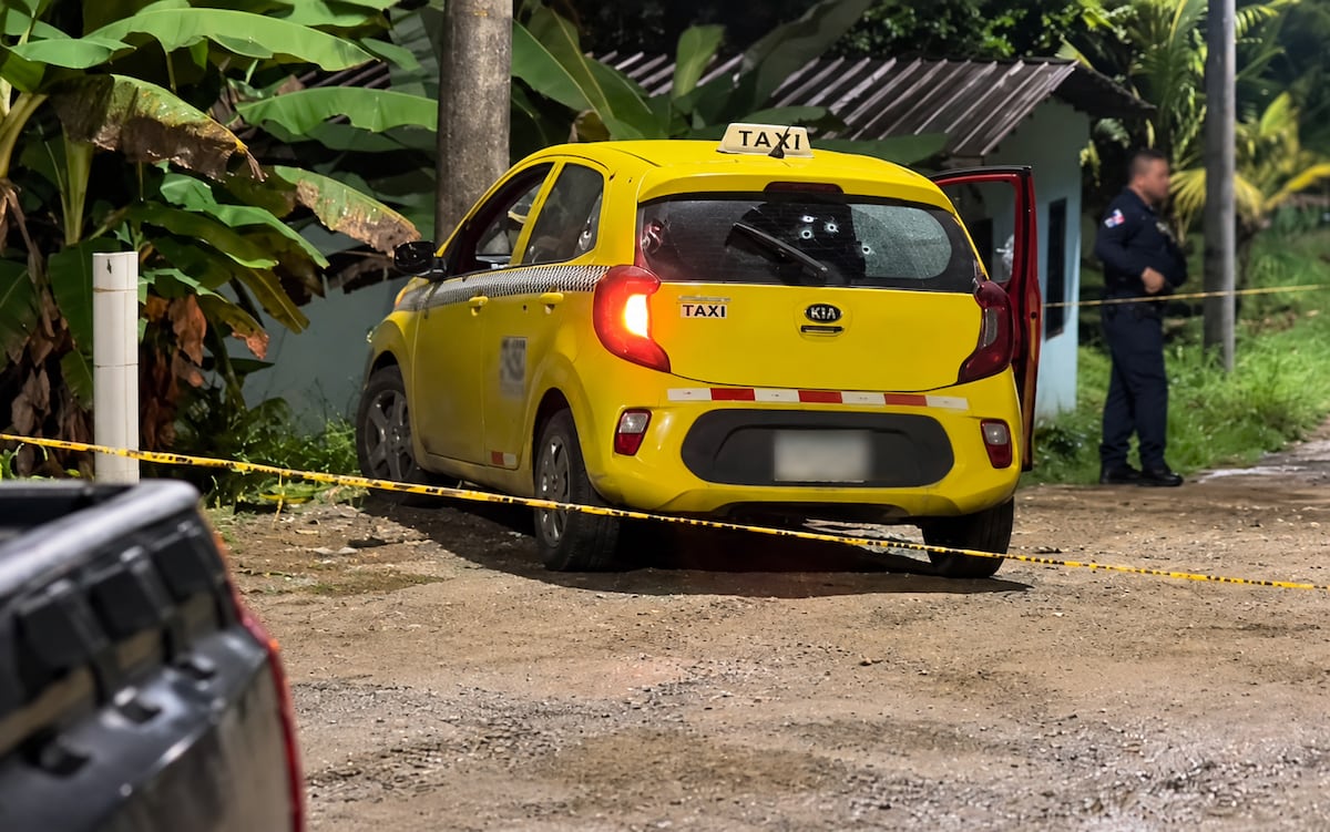 Hallan a taxista muerto a tiros dentro de su vehículo en Villa Luisa, Colón, a pocos días de otro homicidio en la provincia