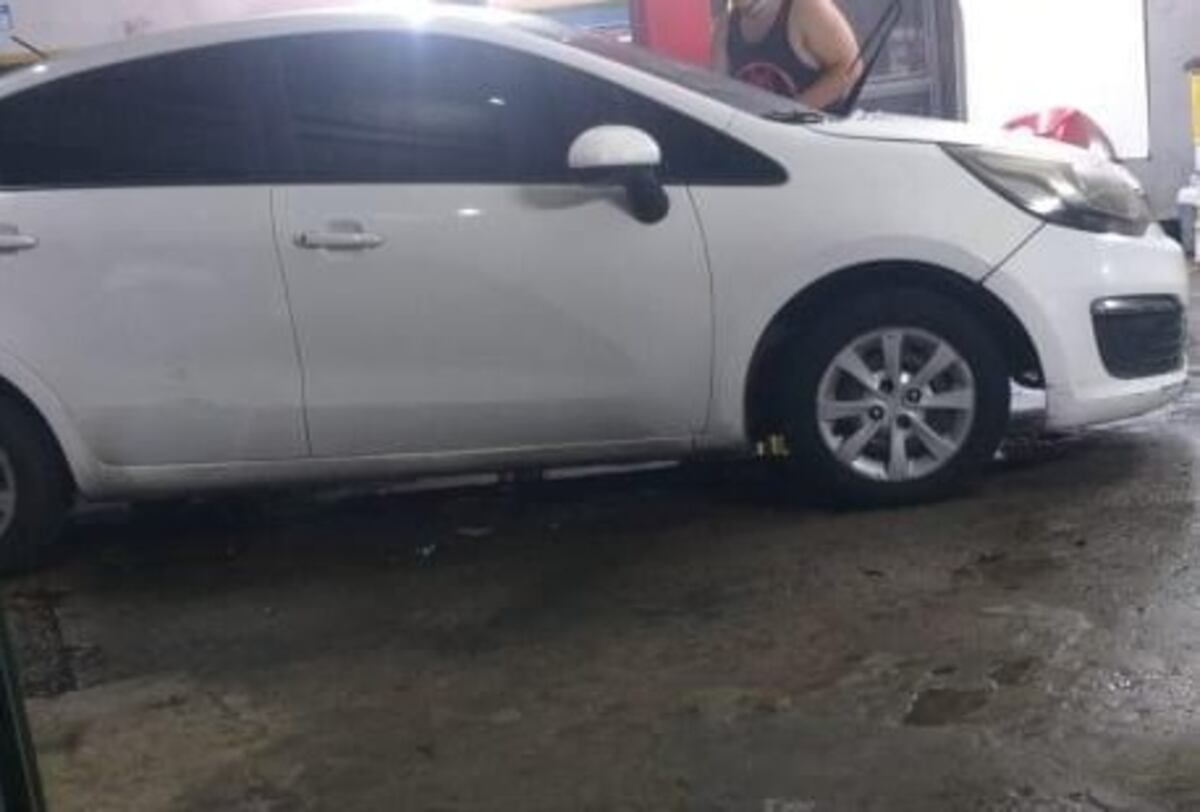 El auto que le robaron al dominicano Juan y que asesinaron cuando brindaba el  servicio de inDriver lo utilizaron para cometer un robo mano armada