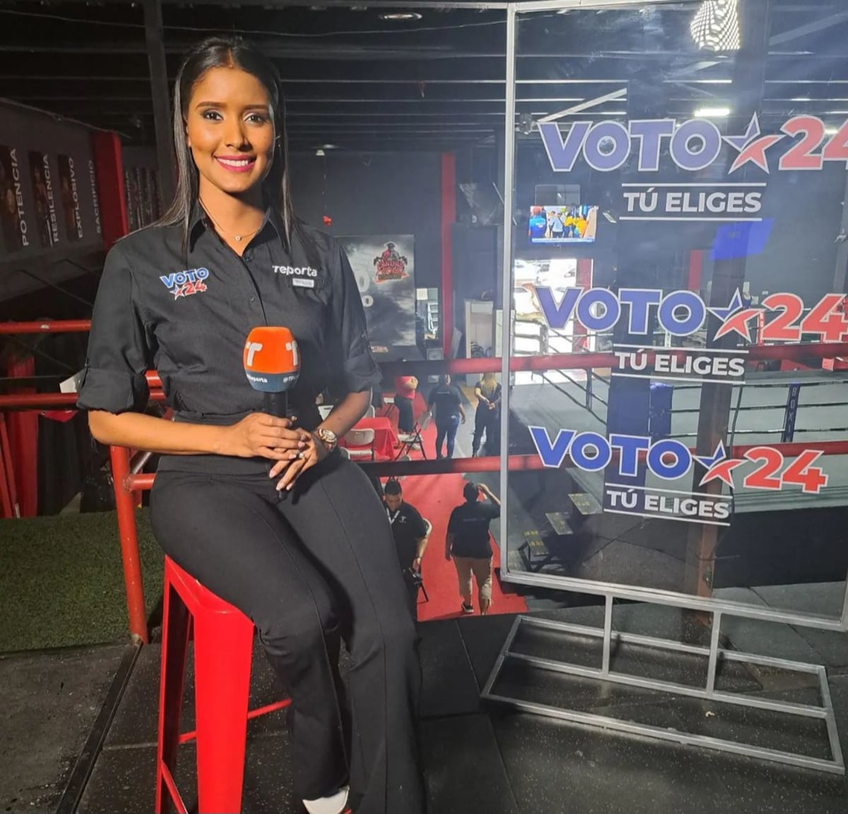 Periodista de Telemetro Reporta se retira del Miss Universo Panamá