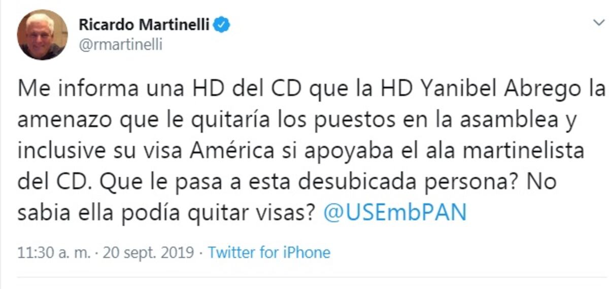 Joooo. ’De hombre a hombre’. Martinelli vuelve a amenazar a Varela y hasta pone en duda su masculinidad