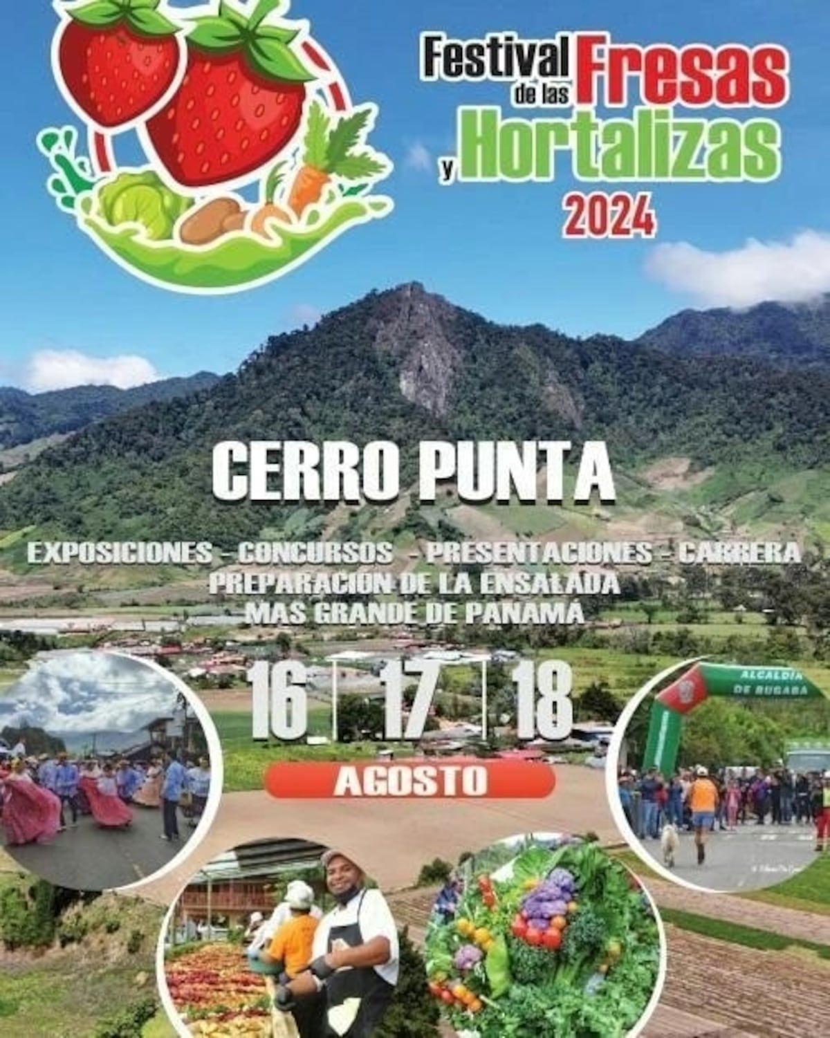 Tierras Altas se prepara para el segundo Festival de Fresas y Hortalizas