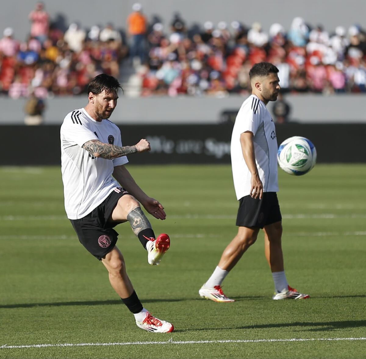 Así fueron las vistas antes del partido Messi y Inter de Miami en el Rommel Fernández