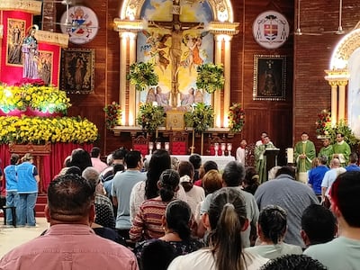 Santiago inicia las novenas en honor a su santo patrono