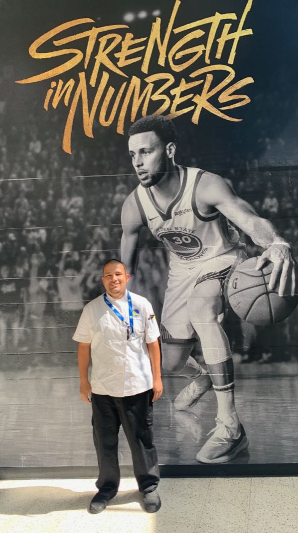 Un chorrerano es el chef ejecutivo de los Warriors de Golden State