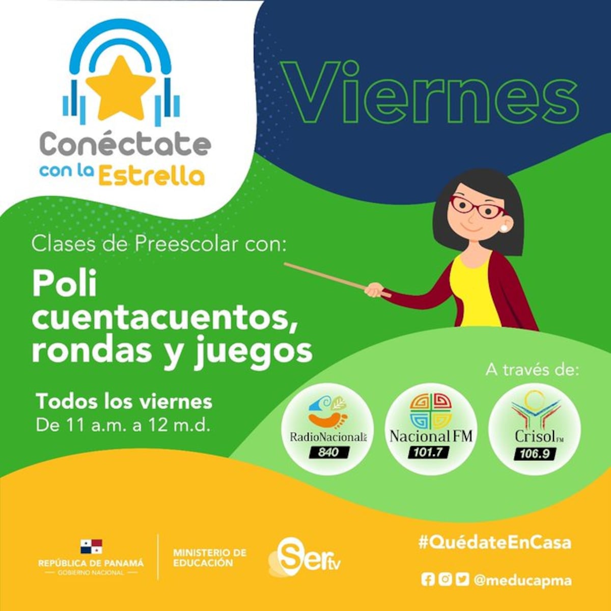 Atención. Este viernes las clases serán para los niños de preescolar