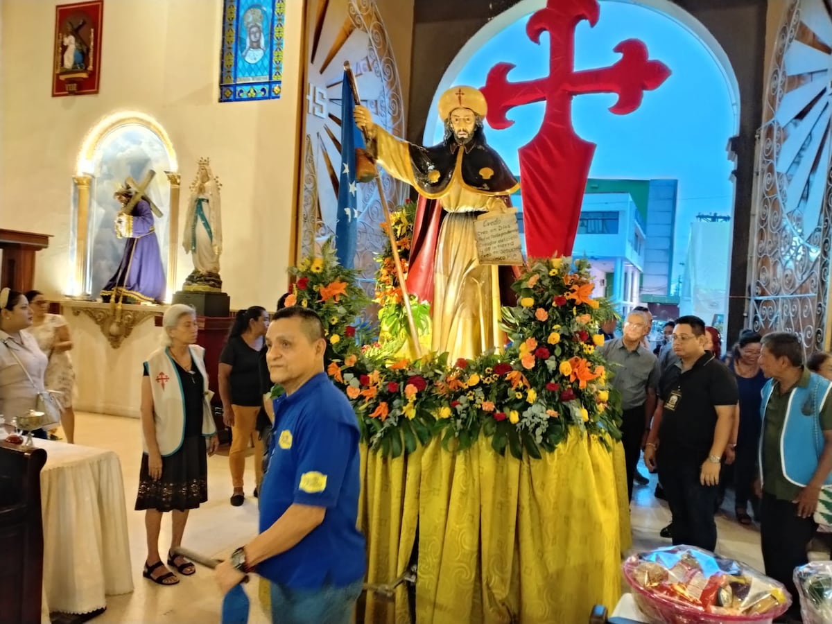Santiago inicia las novenas en honor a su santo patrono