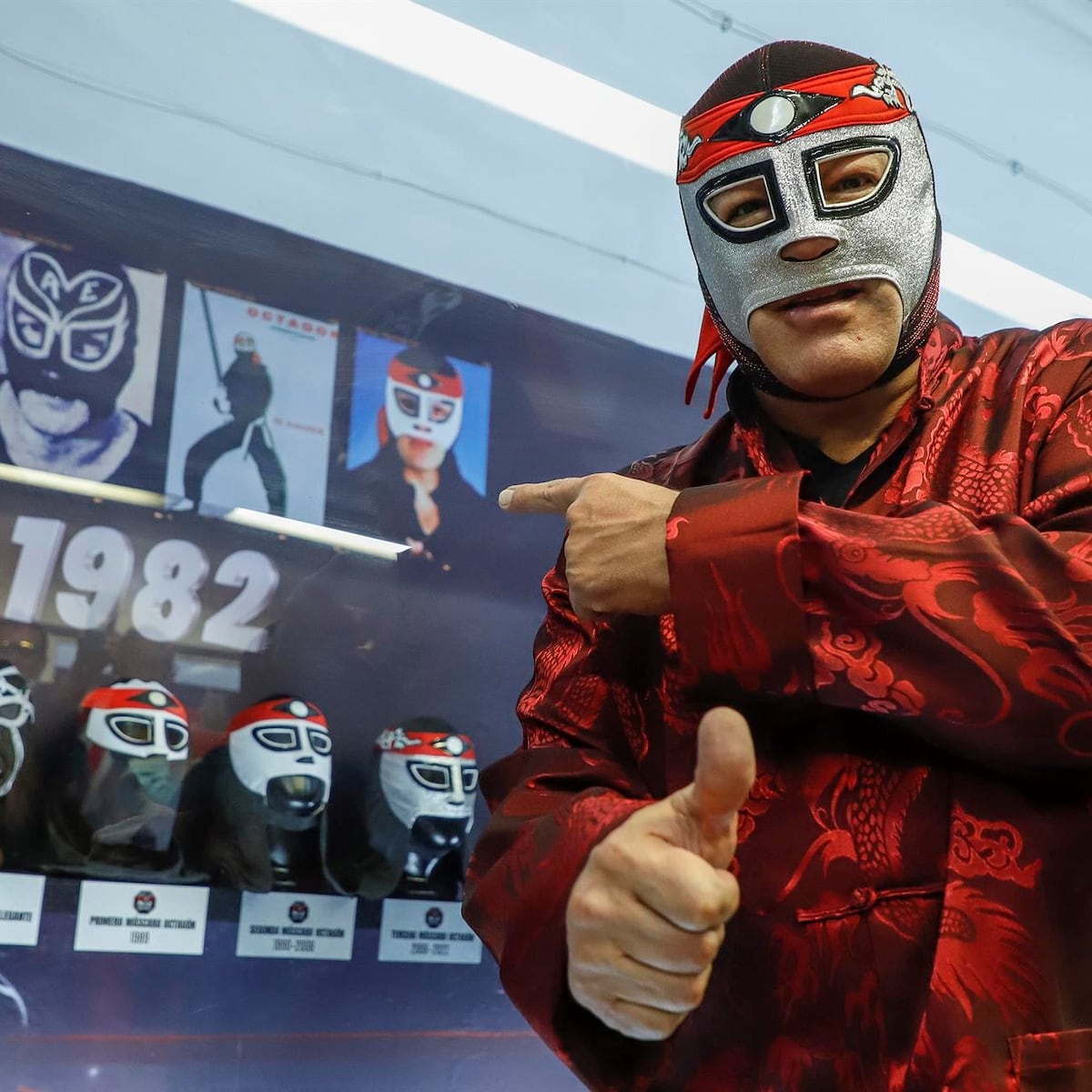 Octagón, el luchador mexicano que pide millones por su máscara