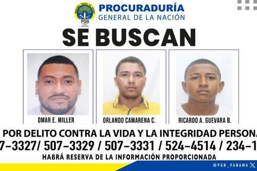 Tres fugitivos en la mira: Identifican a tres implicados en homicidios en San Miguelito
