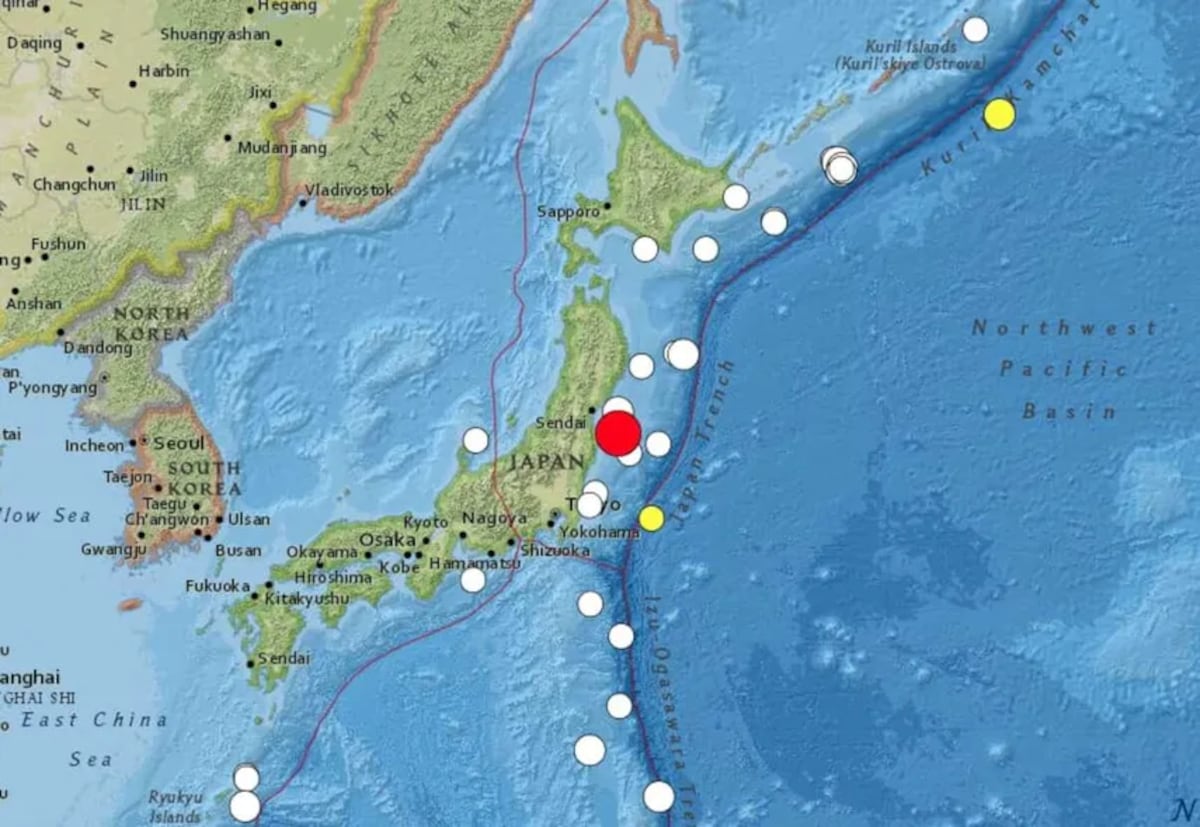 Sinaproc informa que alerta de tsunami en Japón