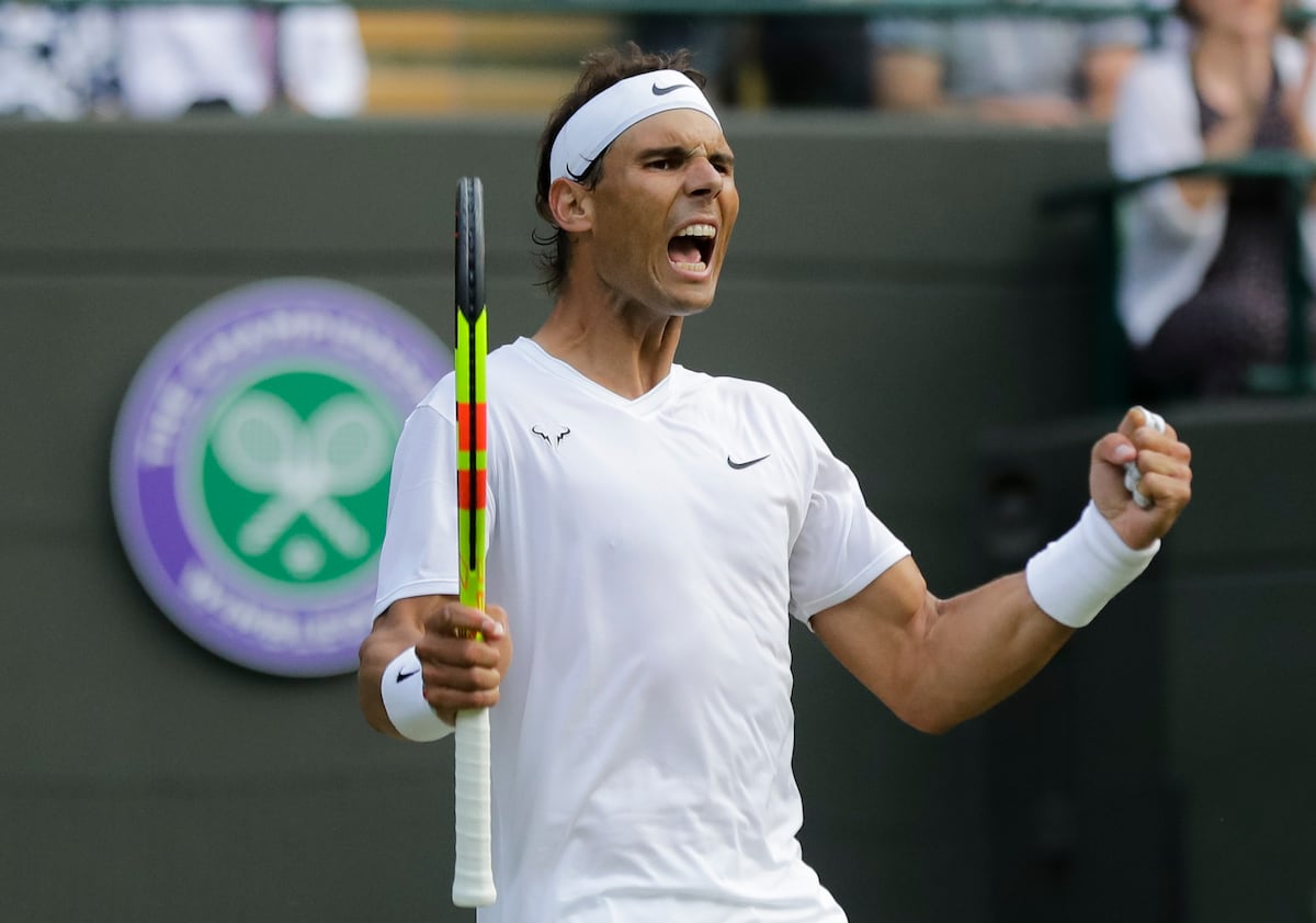 Nadal clasifica para las finales  de Wimbledon 