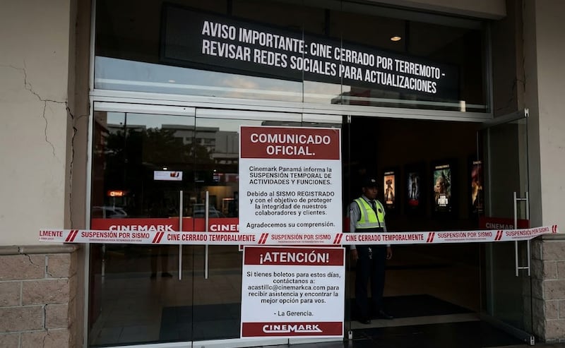 Suspenden funciones en cines del país tras el sismo y sus réplicas