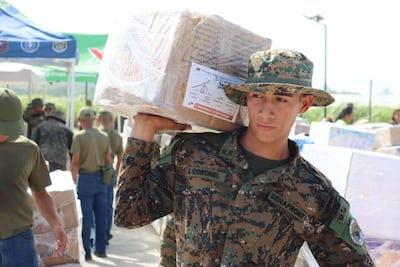 Senafront carga donaciones rumbo al apoyo humanitario para Venezuela