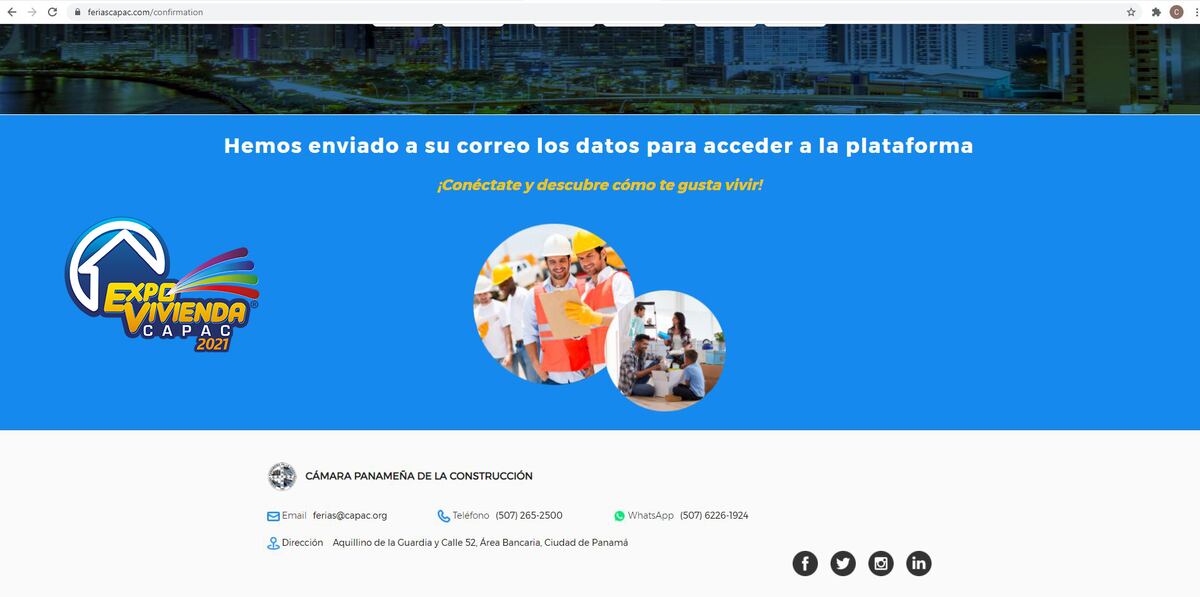 ¿Busca una propiedad en Panamá? Feria Expo Vivienda Capac 2021 abre inscripciones en su plataforma digital. Gratis